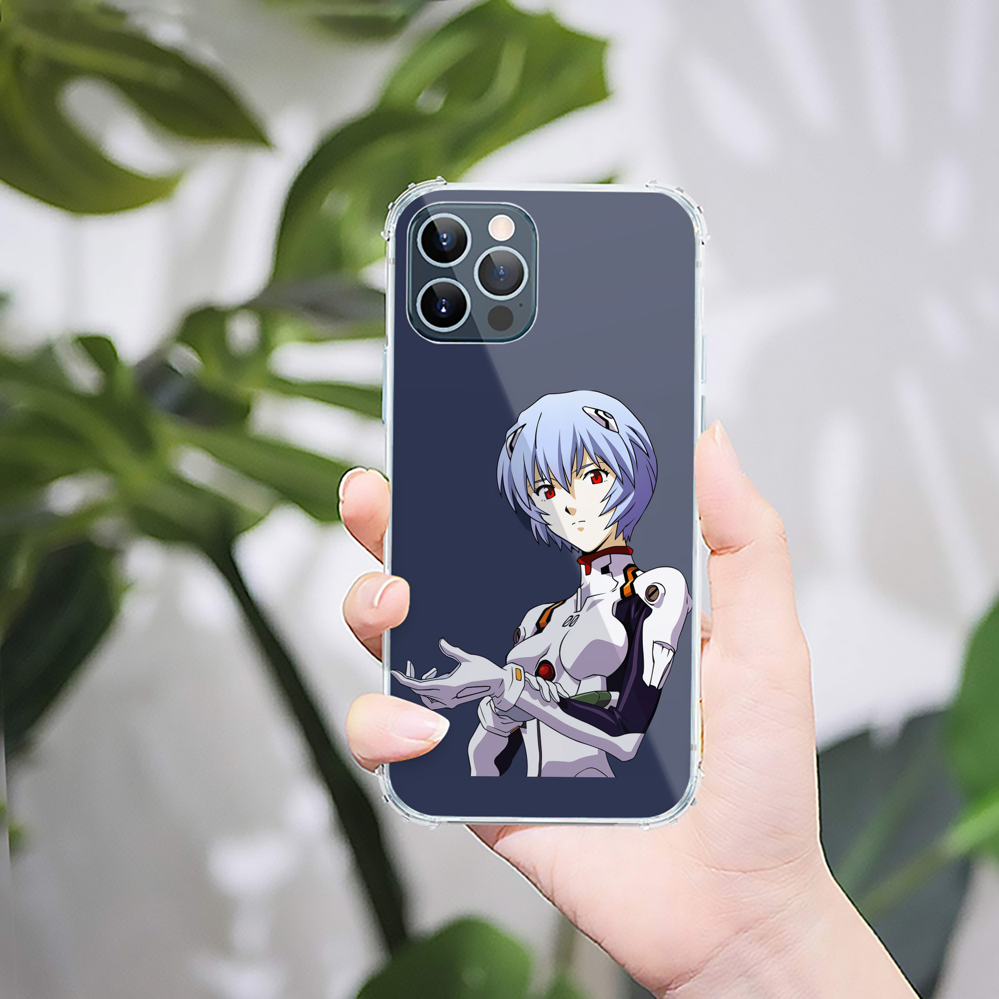 （画像用） EVA 新世紀エヴァンゲリオン 【iPhone 12シリーズ対応】透明スマホケース（クリアソフトケース）